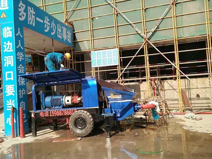 細石混凝土泵合作江蘇潤固建設集團海寧項目 細石混凝土泵合作江蘇潤固建設集團海寧項目