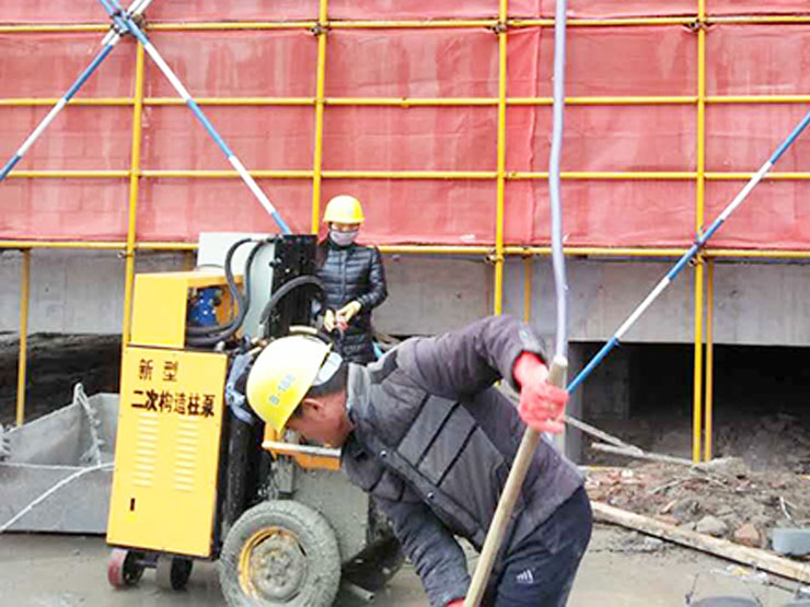 二次結構泵合作中建二局浦口項目 二次結構泵合作中建二局浦口項目