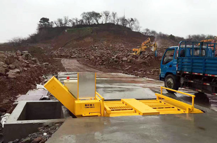 3月29日2臺滾軸式洗輪機交付宏亞建設(shè)泰山黃姚五組保障房項目成功