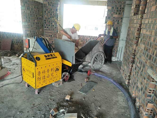 7月29日徐州細(xì)石混凝土泵廠家合作中江國際沛縣中江文華苑項目