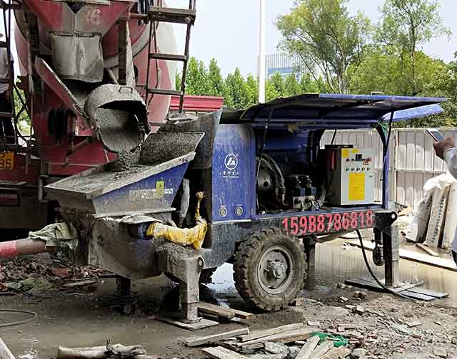 細(xì)石泵現(xiàn)場施工