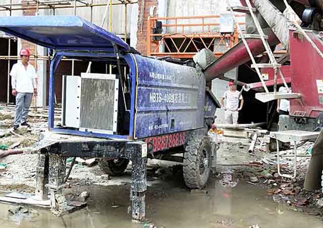 細(xì)石泵現(xiàn)場施工