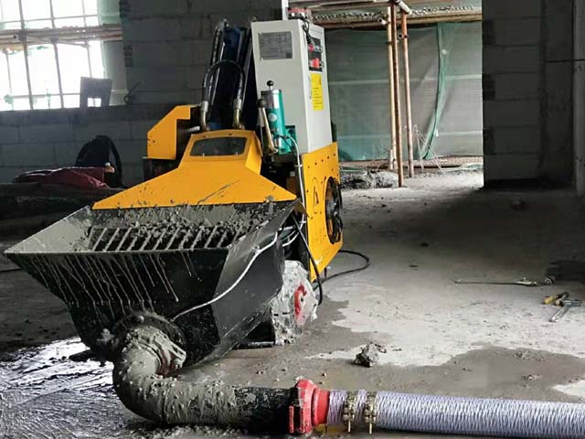 二次構(gòu)造柱泵上料機