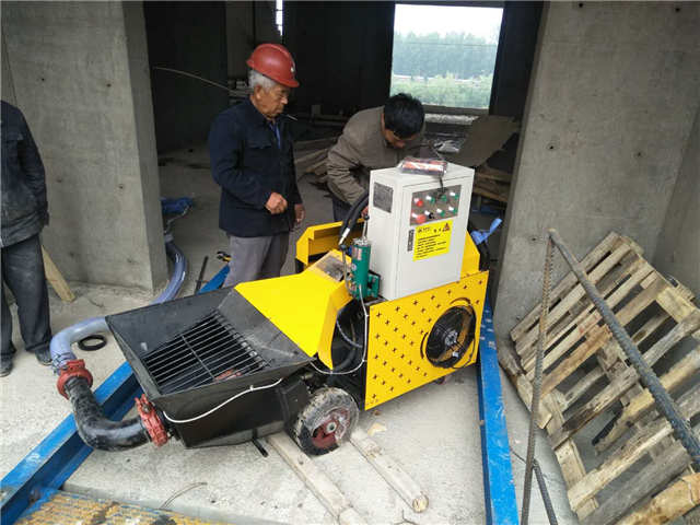 二次構造柱澆注泵