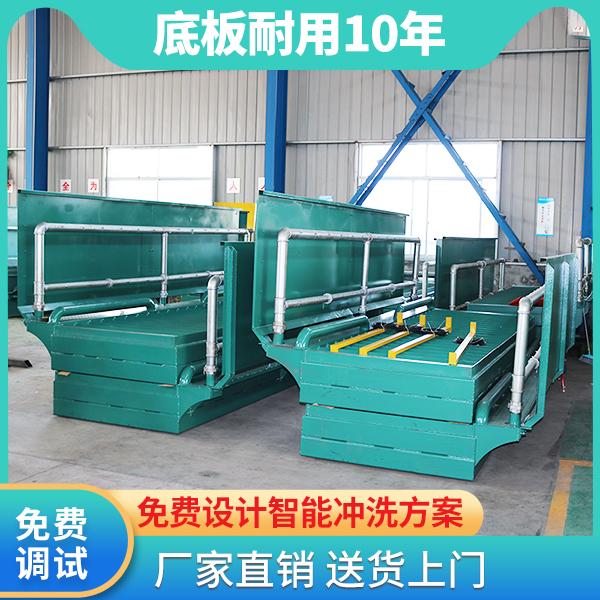 垃圾站發(fā)電廠滾輪洗車(chē)臺(tái)